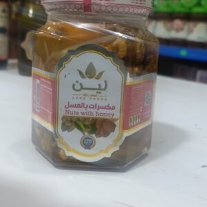 عسل مكسرات نصف كيلو