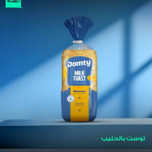 عيش توست بالحليب